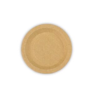 PLATO Ø 18 cm · Platos y Bandeja de Cartón Kraft Antigrasa