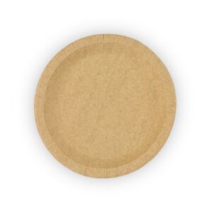 PLATO Ø 22 cm · Platos y Bandeja de Cartón Kraft Antigrasa