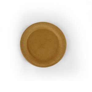 PLATO RADIAL Ø 23 cm · Platos Radiales de Kraftliner Unibásicos